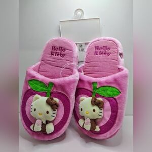 Rare adorable 2007 hello kitty Pink slippers